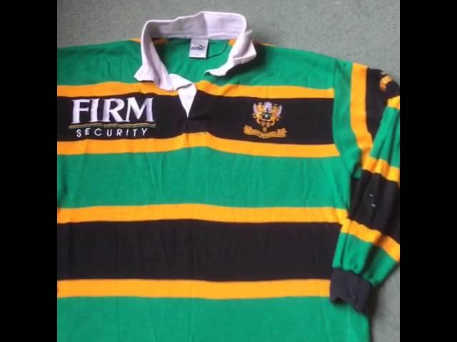 Classic Rugby Shirts - Northampton shirt from the 1993/94 season