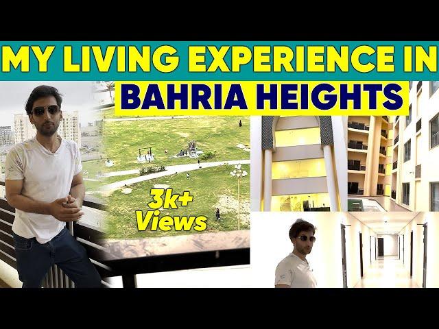 My Living Experience In Bahria Heights | Apartment Tour | Expenses | Facilities | Bahria Town Khi