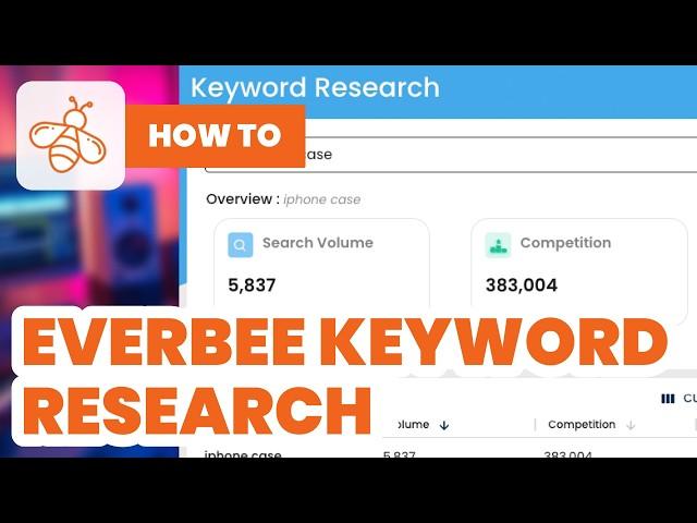 How to Use Everbee Keyword Research (2024) - What To Sell On Etsy?