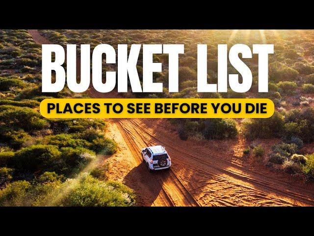 10 BUCKET LIST Destinations You NEED To See Before You Die | 2025 Travel Guide