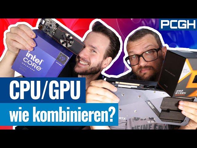 Beste CPU / GPU-Kombinationen für 2024 - welche Grafikkarte passt zu welcher CPU?