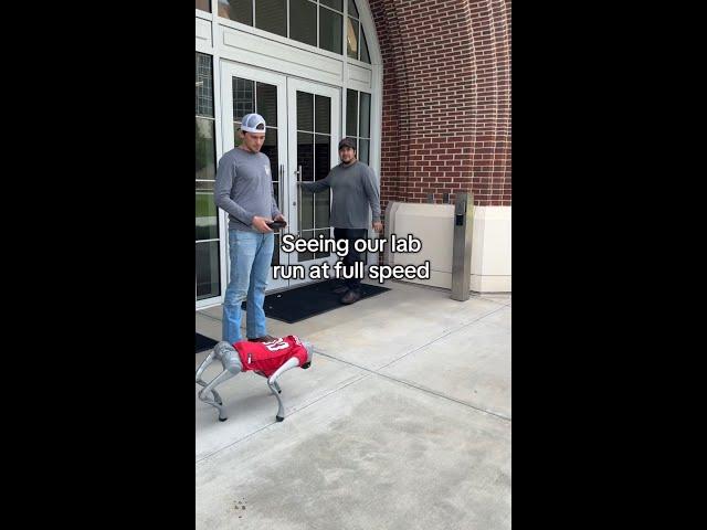 Seeing Our Lab Run at Full Speed