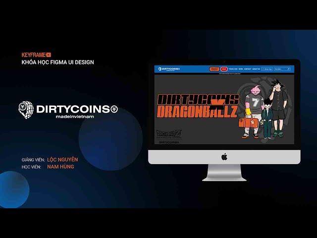 Website ecommerce thương hiệu thời trang DirtyCoins