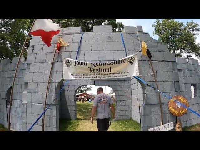 Renaissance Festival & Gathering O’Celtics, JOUSTING & SWORDS! Amana Colonies, Iowa 2022