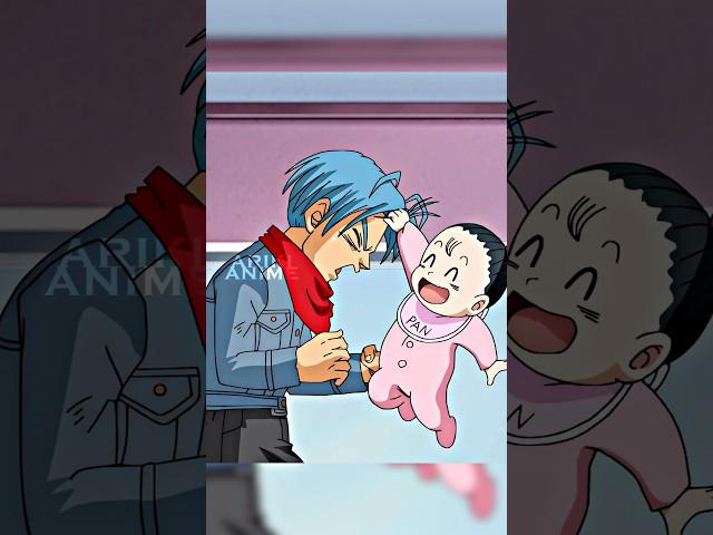 Future Trunks Babysits Pan