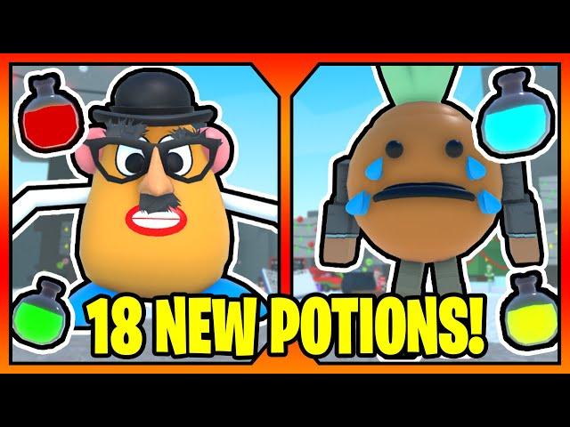 How to get ALL 18 NEW POTIONS in WACKY WIZARDS || Roblox