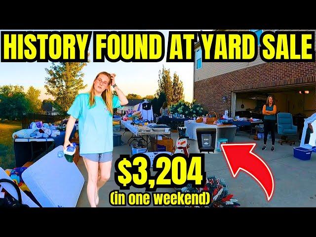 WE FOUND $3,204 IN VALUE AT THESE YARD SALES!