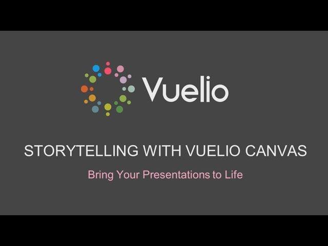 Storytelling with Vuelio Canvas (Vuelio Webinar)