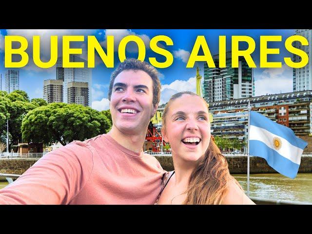 First Time in ARGENTINA!  (not what we expected) - Buenos Aires Vlog