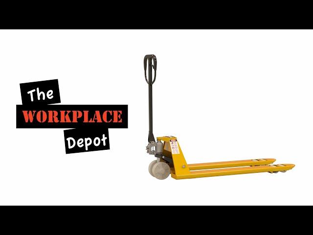 Pump Truck from The Workplace Depot: PALLETTRUCK-2500KG