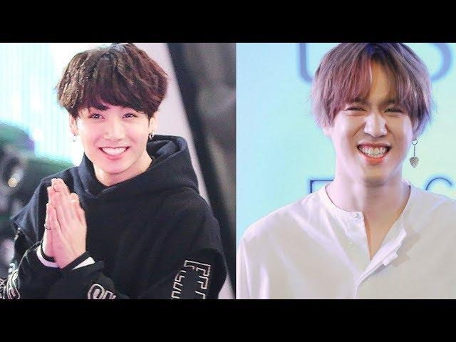 GOT7 Yugyeom and BTS Jungkook similarities