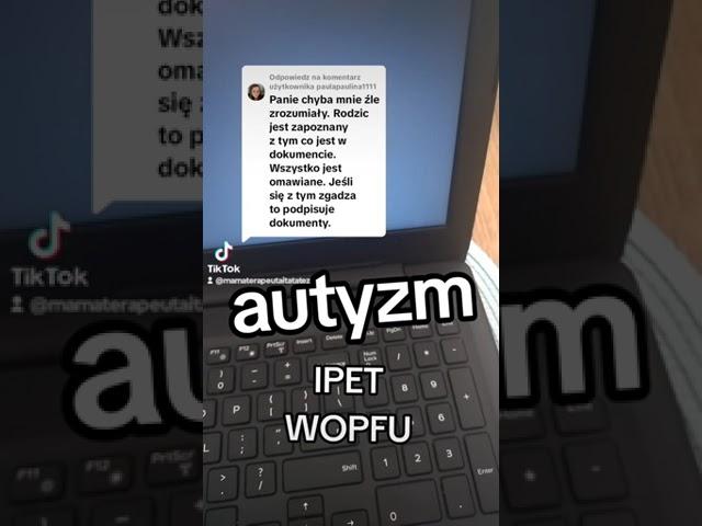 Odpowiadam na Wasze komentarze. Autyzm.