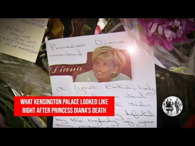 What Kensington Palace looked like right after Princess Diana’s Death - #PrincessDiana