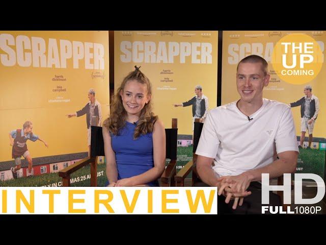 Lola Campbell & Harris Dickinson interview on Scrapper: grief, comedy and Regan's vision