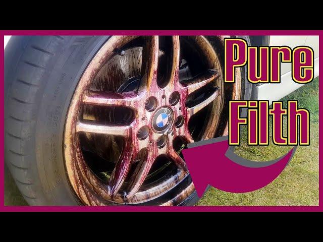 DEEP CLEANING DISGUSTING WHEELS | Car Chem Review