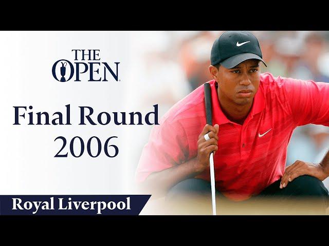 Tiger Woods  - Final Round in full | The Open at Royal Liverpool 2006