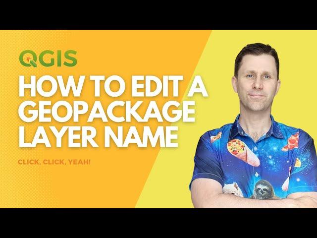 How to edit a GeoPackage layer name in QGIS