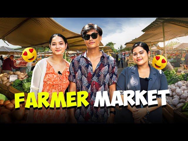 First time farmer market in Biratnagar