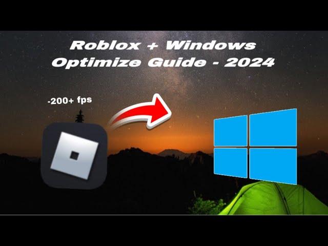 How to OPTIMIZE Roblox & Windows... Easiest Guide *BETTER PERFORMANCE*