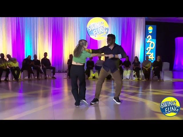 Swing Fling 2024 All Star Jack & Jill Guigo Sortica & Alyssa Lundgren