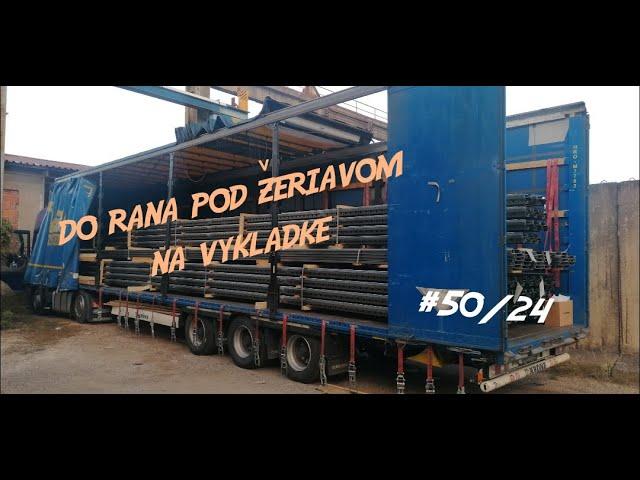 truck driver:do rana pod žeriavom na vykladke #50/24