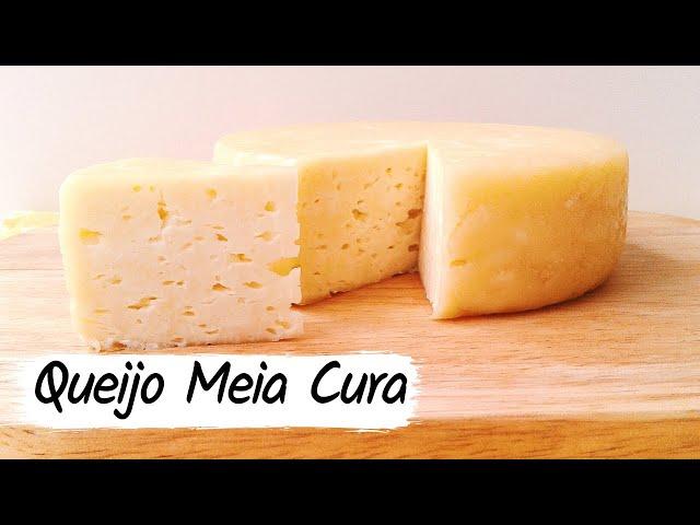 Como Fazer Queijo Meia Cura- PASSO A PASSO