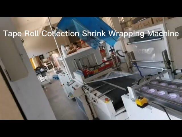 The Most Economic Adhesive Scotch Tape Labeling Shrink Wrap Packaging Machine