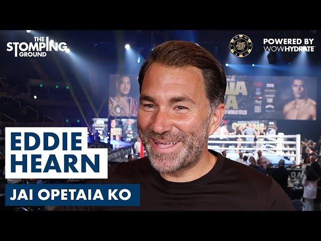 Eddie Hearn Calls Oleksandr Usyk For Jai Opetaia After Brutal David Nykia KO Victory