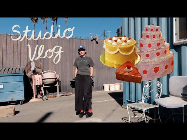 Relaxing ceramics vlog ~ Los Angeles