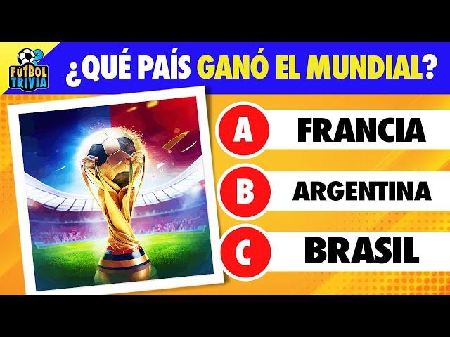 ¿Cuánto Sabes de Fútbol? ️ Nivel Difícil  Fútbol Trivia