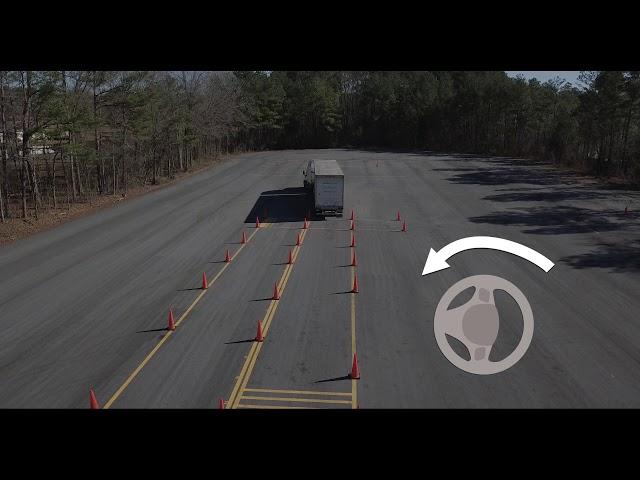 CDL Training: Offset Back Maneuver