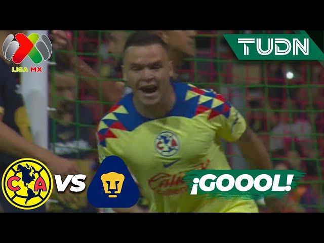 ¡EXPLOTA EL AZTECA! Cabecita marca vía penal | América 1-0 Pumas | AP2023-J10 | Liga Mx | TUDN