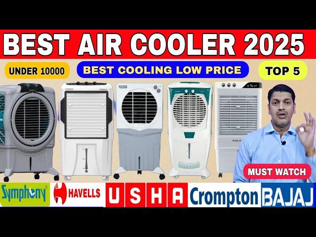 Best Air cooler under 10000  Best Air Cooler in 2025 India  Top 5 best desert Air Cooler