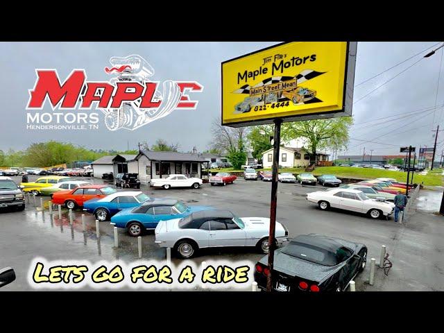 Classic American Hot Rods Maple Motors 4/21/25 Inventory Update Muscle Cars Vintage Rides For Sale