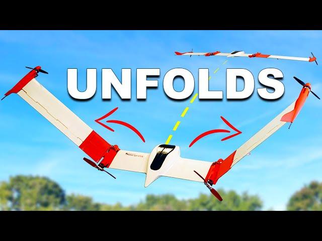 Un-Folding a Quadcopter to Increase Efficiency - Part 1