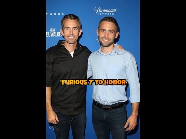 Paul Walker's Hidden Legacy Revealed! #shorts