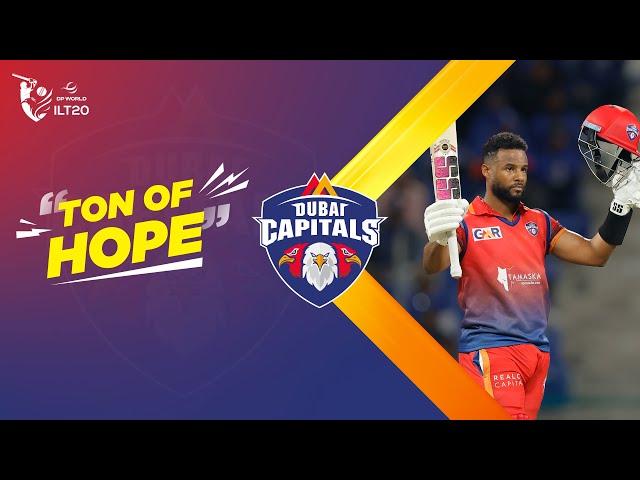 ILT20 S3 | हिंदी - Hope's Century Brilliance | Shai Hope | MIE vs DC - M 04 | 13th Jan