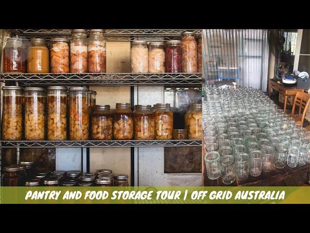 Pantry Tour | Bulk Food Storage | Preparedness | Self Sufficiency | Large Family |Off Grid Australia