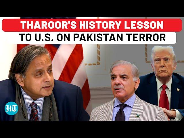 On Cam: Shashi Tharoor Gives History Lesson To USA Amid Trump Claim| Pakistan Terror| Sindoor| India