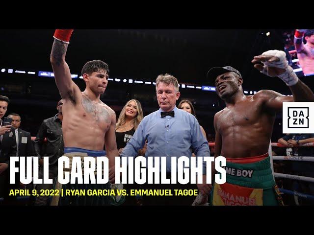 FULL CARD HIGHLIGHTS | Ryan Garcia vs. Emmanuel Tagoe