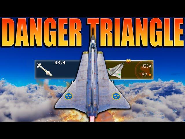 Saab J35A: Power of the Danger Triangle