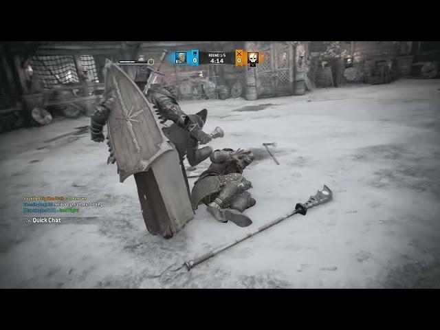 For honor: Destroying a casual JJ (Rage Quit)