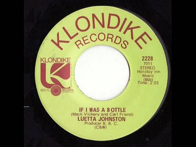 Luetta Johnston - If I Was A Bottle