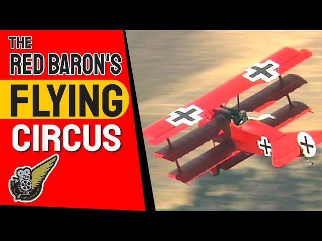 The Red Baron's Jasta 11 Fokker Dr.1 triplanes from WW1