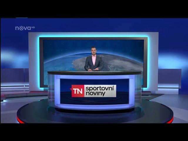 Polední televizní noviny z virtuálního studia TV Nova | 3. 5. 2021