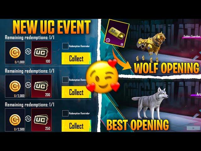  Wolf Companion Crate Opening || Bonus Uc Event is Here | Kumari Gamer