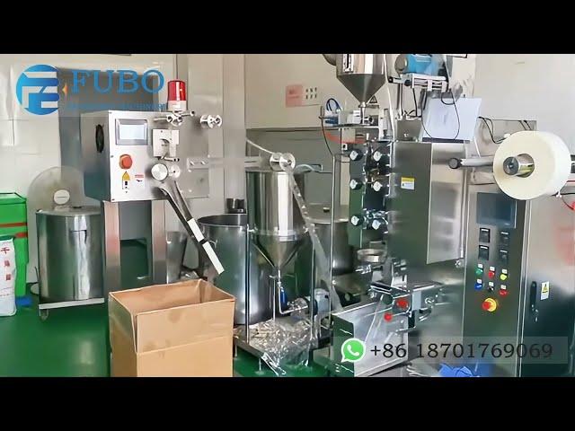 Multiple chili/ketchup sauce sachets packing counting machinery | oil sachet packer counter