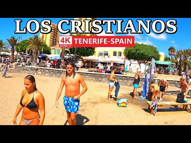 TENERIFE - LOS CRISTIANOS | Spectacular Weather & New Opening ️ 4K Walk ● October 2024