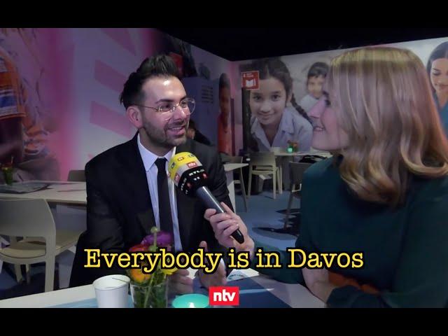 Saygin Yalcin at the World Economic Forum 2020 in Davos - NTV