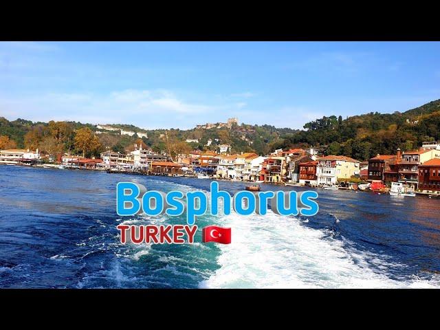 Exploring Bosphorus Strait | Meeting Point Of Asia And Europe | Bosphorus For 2.5$ | Istanbul Ep.1